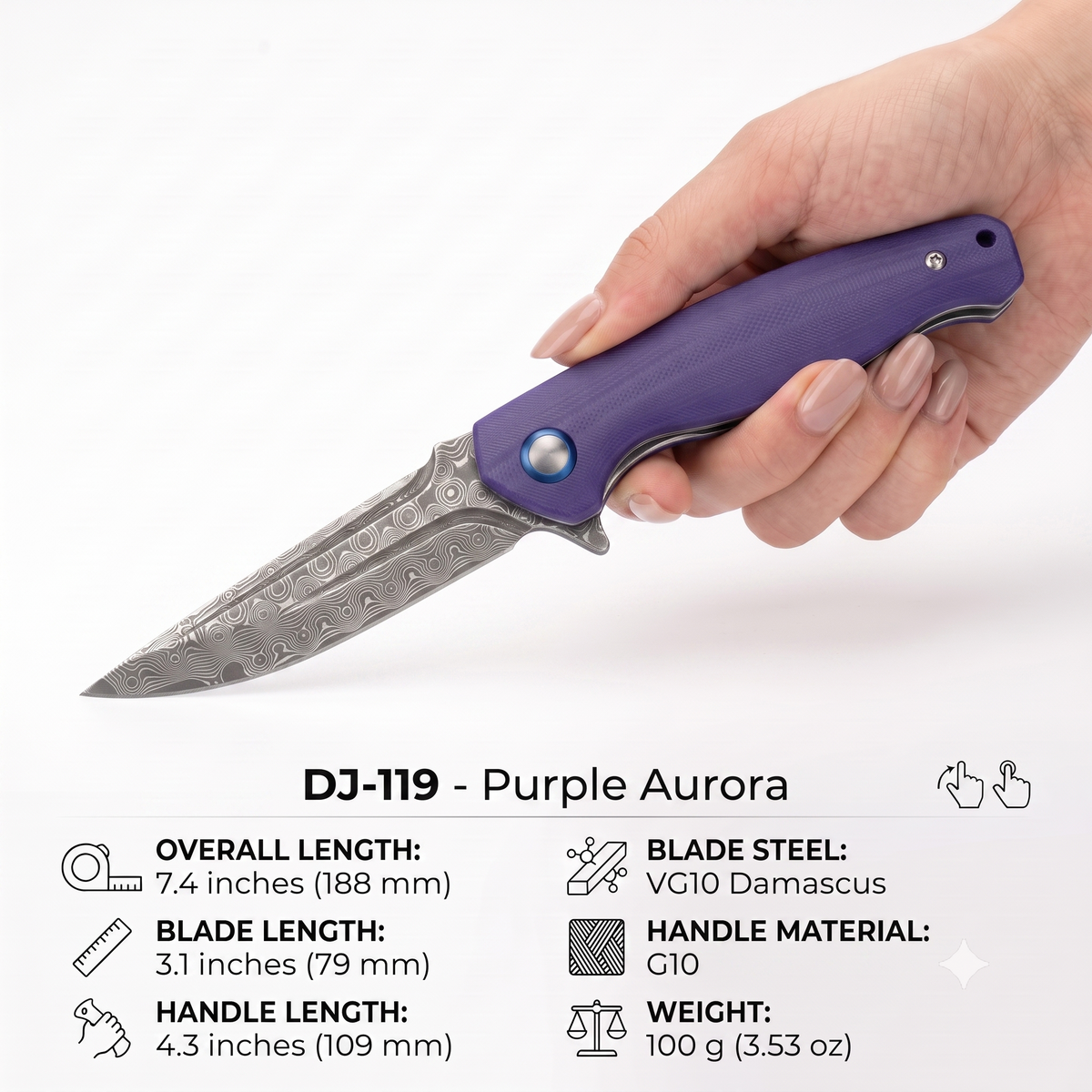 Purple Aurora |DJ-119